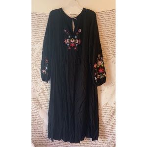 Long Old Navy Dress with floral design